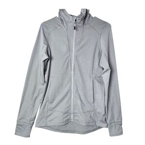 Outdoor‎ Research Women Melody Full Zip Fleece Hoody Long Sleeve Grey Sz S